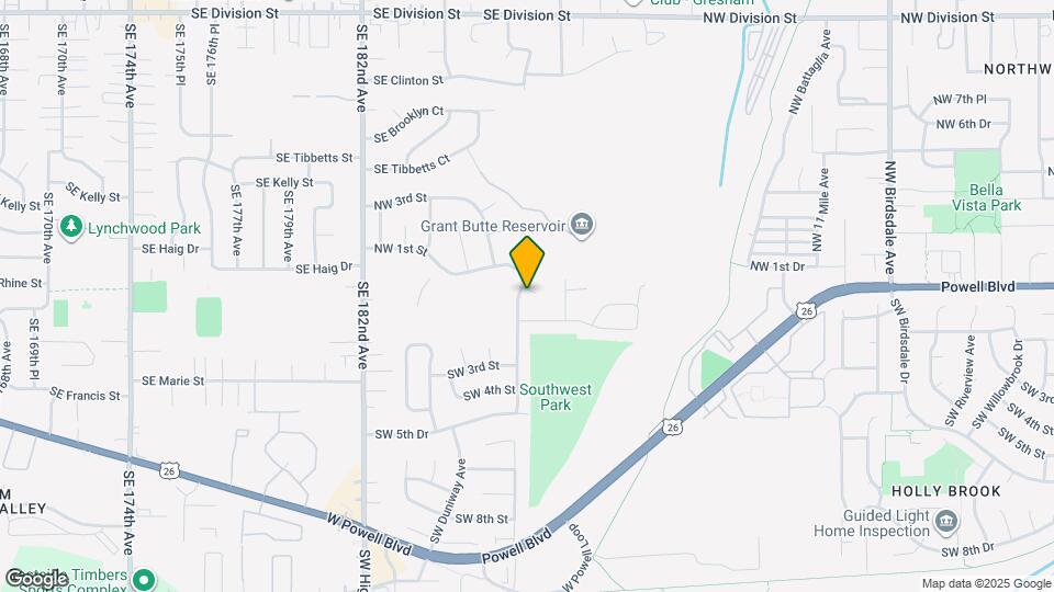 98 SW Hartley Ave Map and Location Details