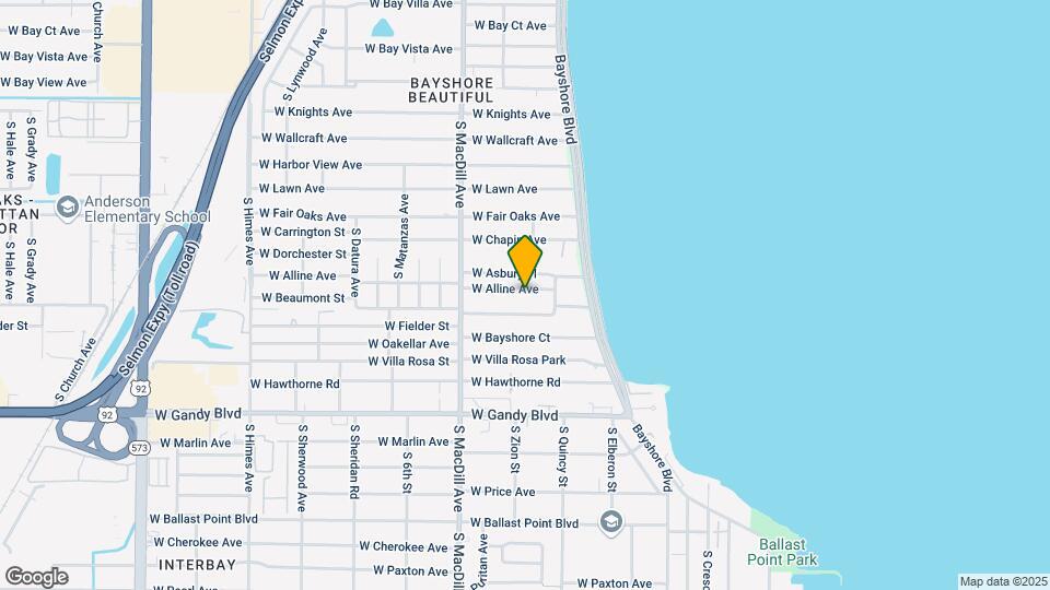 2912 W Alline Ave Map and Location Details
