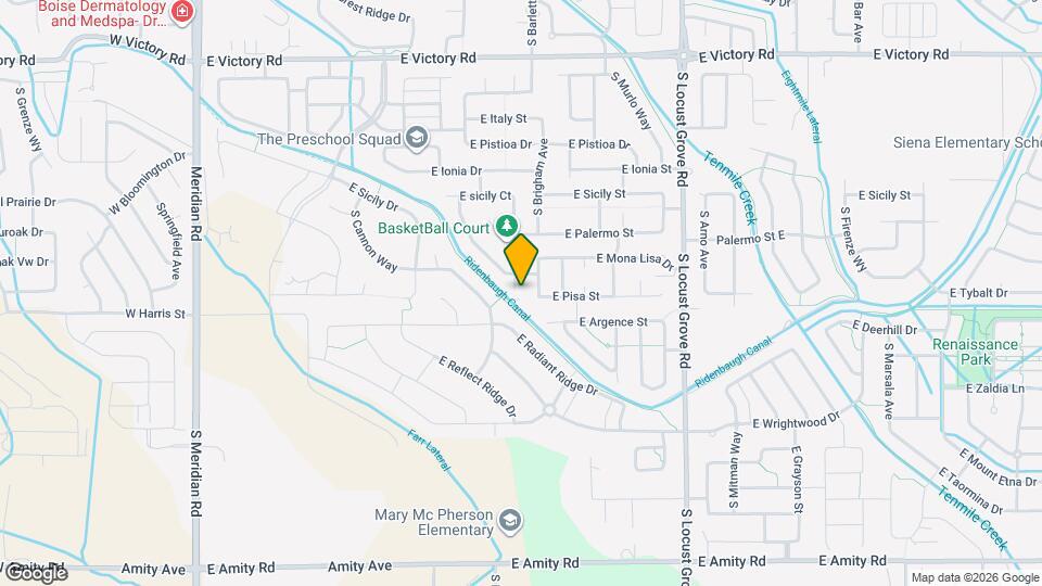 3932 S Veneto Pl Map and Location Details