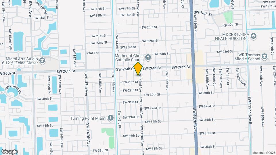 2720 SW 142nd Ave Map and Location Details