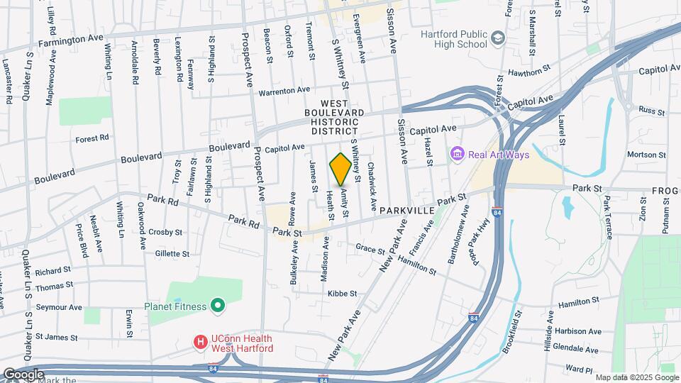 45 Amity St Mapa y Detalles de la Ubicación