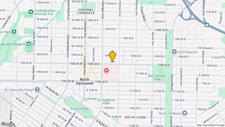 252 15th St E Map and Location Details