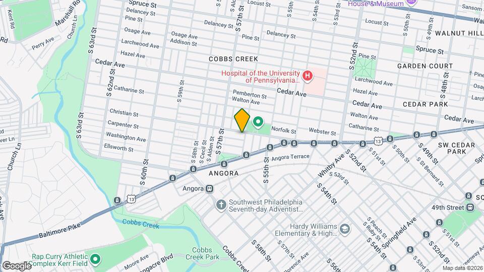 806 S 56th St Map and Location Details