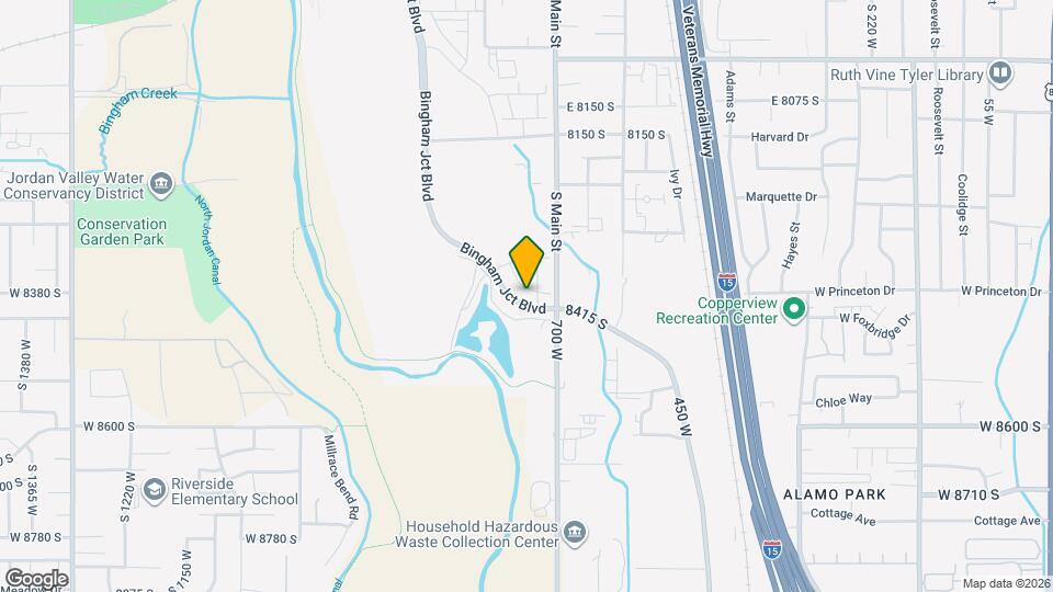 8392 S Sky Mirror Ln, Unit 301 Map and Location Details