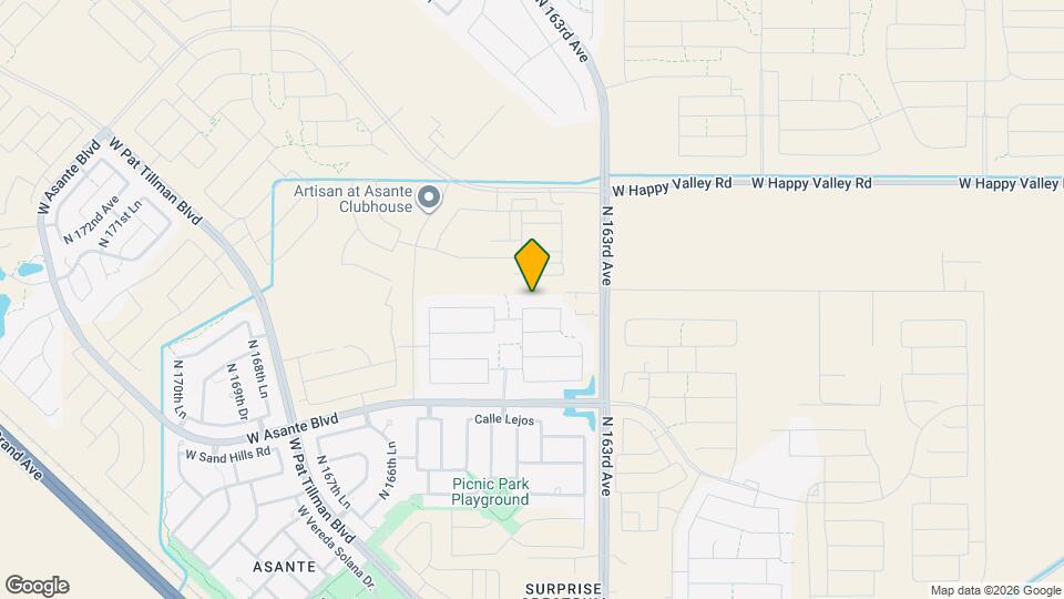 16422 W Saguaro Park Ln Map and Location Details