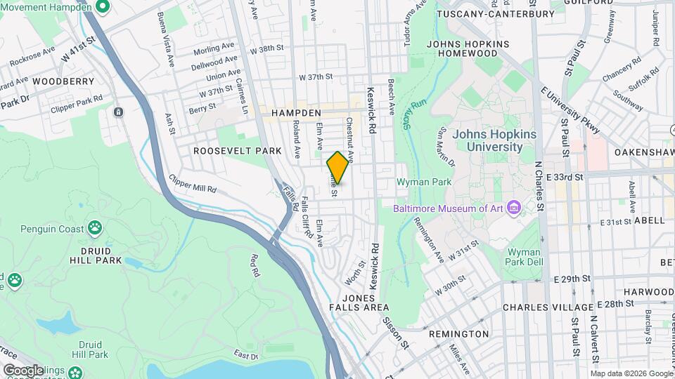 3307 Paine St Mapa y Detalles de la Ubicación