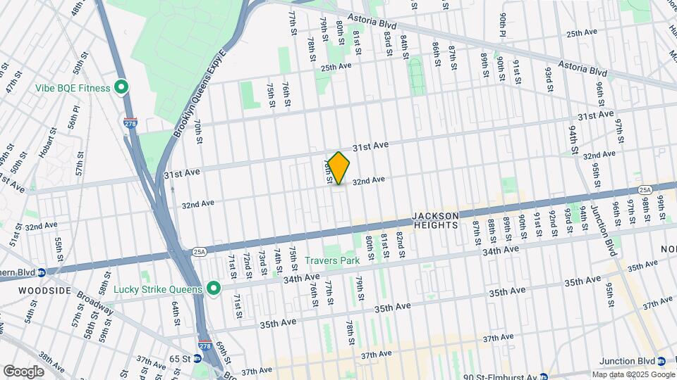 78-10 32nd Ave-Unit -2 Frnt Map and Location Details