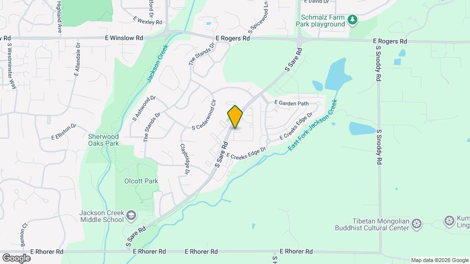 3590 S Oaklawn Cir Map and Location Details