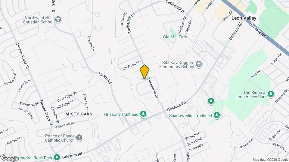 611 Granite Creek Dr Map and Location Details