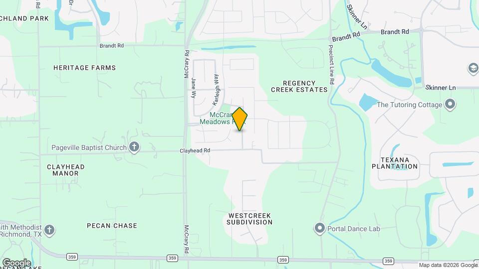 2923 Golden Honey Ln Map and Location Details