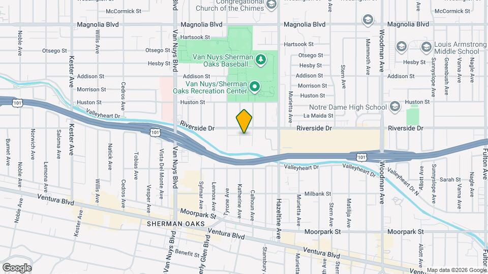 4732 Katherine Ave Map and Location Details