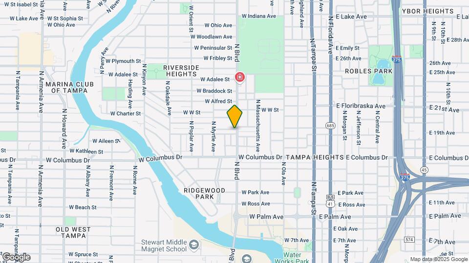 2802 N Blvd, Unit B Map and Location Details