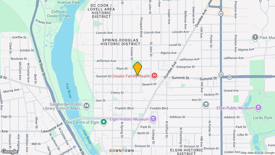 269 Summit St Map and Location Details