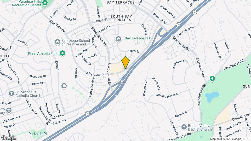 3030 Alta View Dr Map and Location Details
