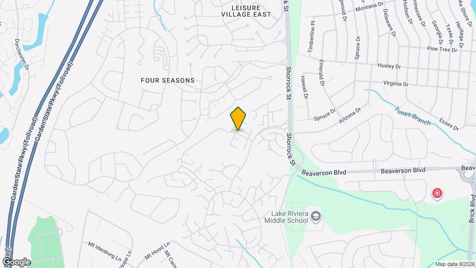 865A Inverness Ct, Unit 865A Mapa y Detalles de la Ubicación