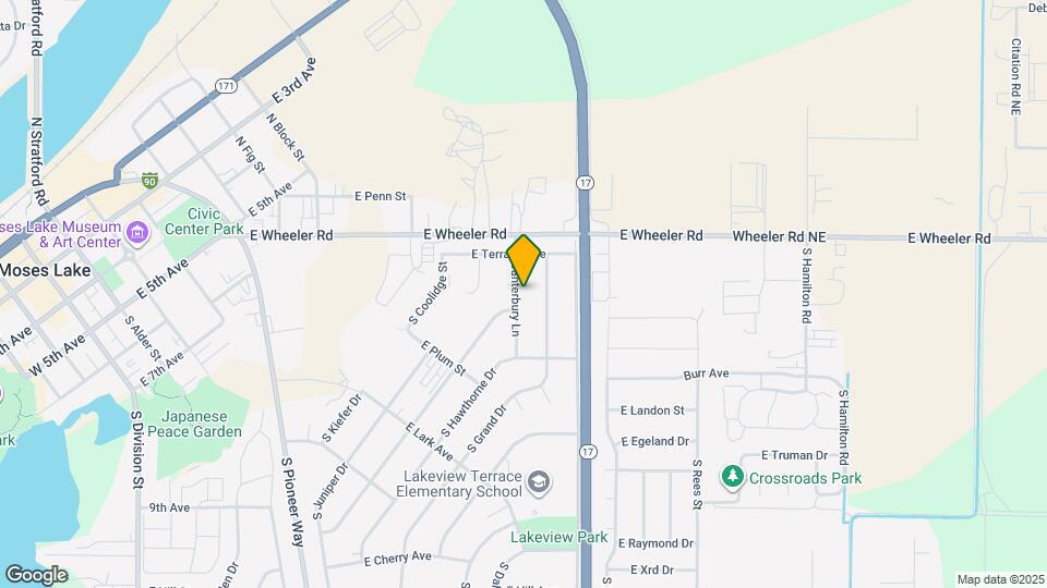 527 Canterbury Ln Map and Location Details