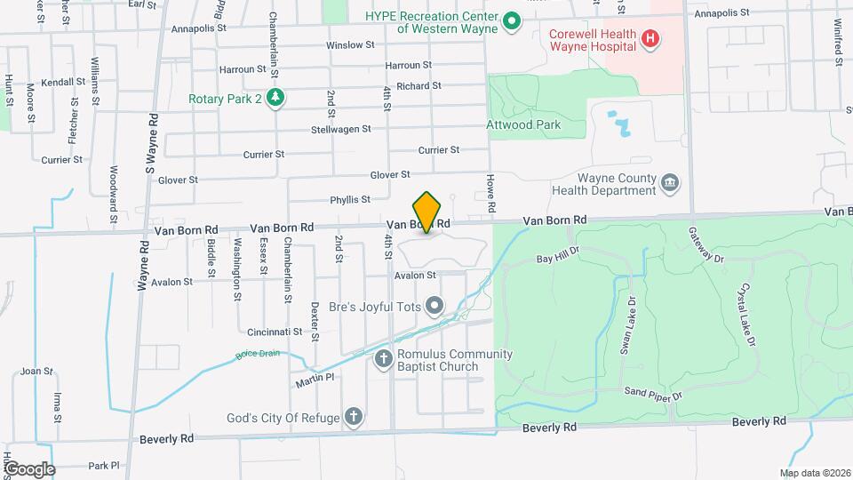 Unavailable Property at 34200 Pinewoods Cir in Romulus, MI Listing