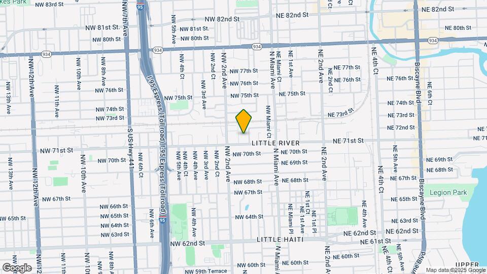 7137 NW 1st Ct Map and Location Details