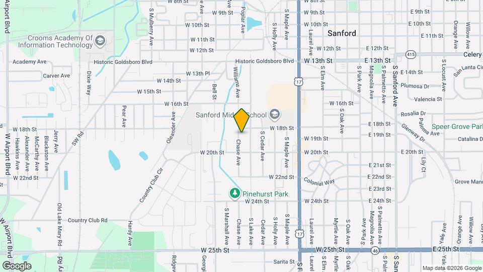 1809 Chase Ave Map and Location Details