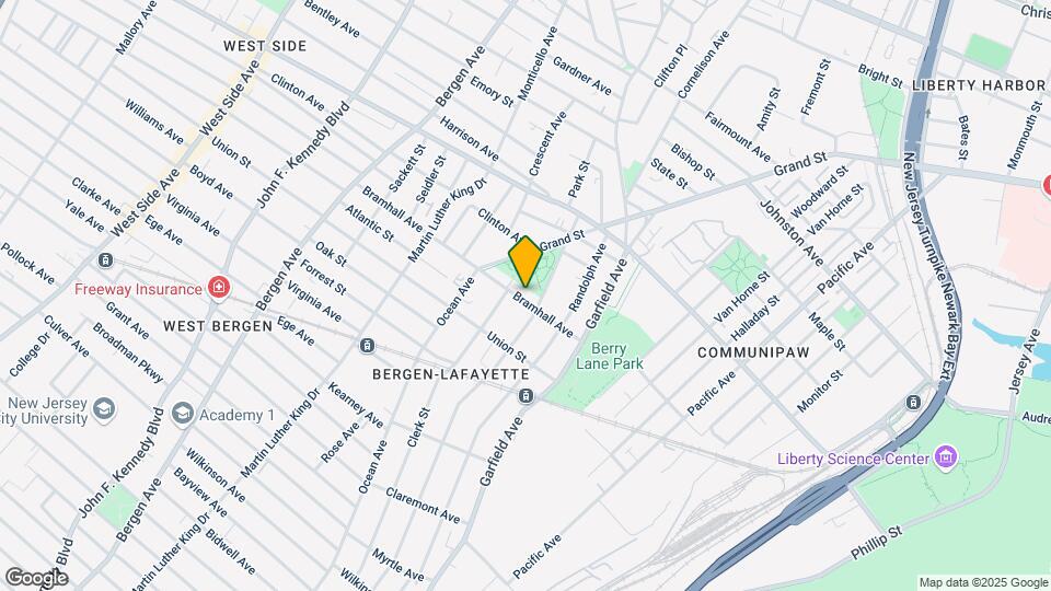470 Bramhall Ave Mapa y Detalles de la Ubicación