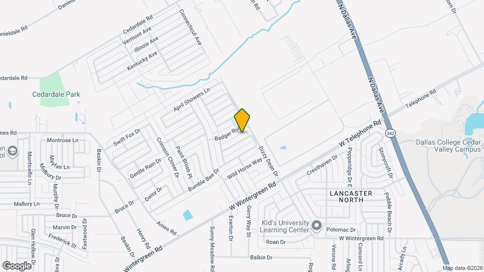 1015 Graystone Dr Map and Location Details