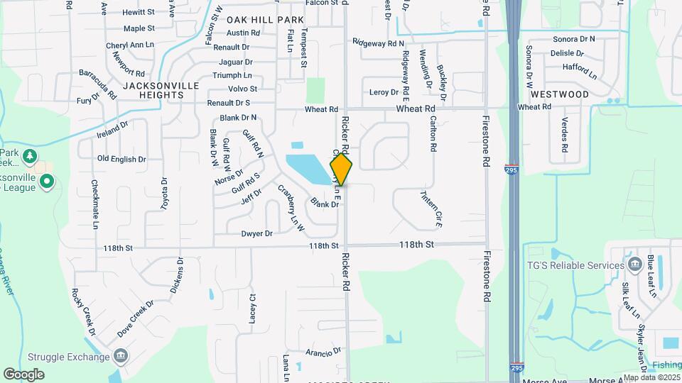 6235 Cranberry Ln E Map and Location Details