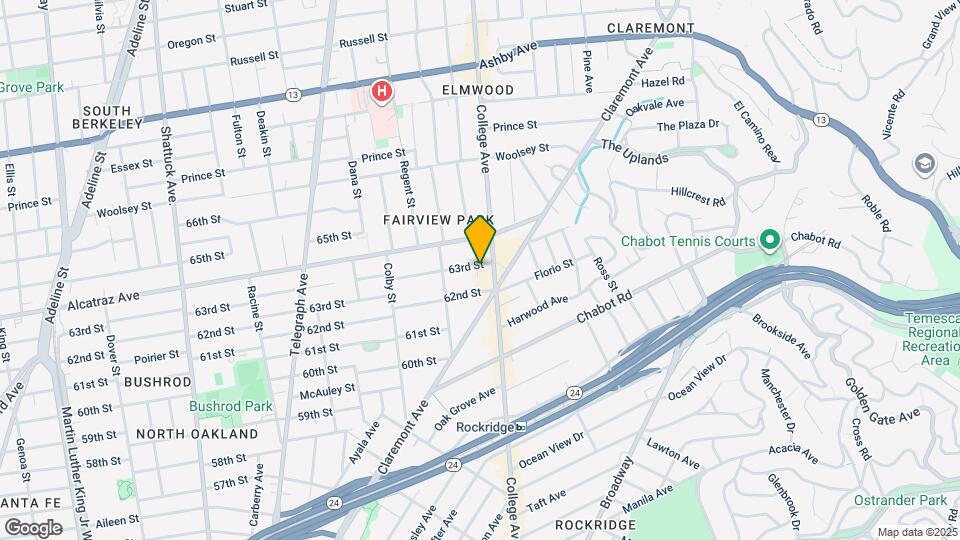 321 63rd St Map and Location Details