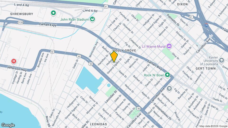 8911 Apple St Map and Location Details