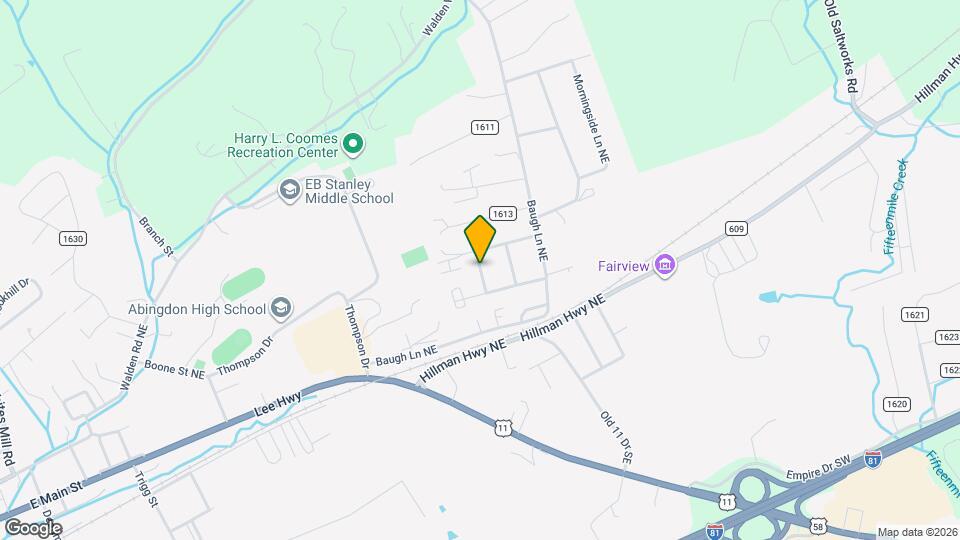 807B Edgemont Terrace SW Map and Location Details