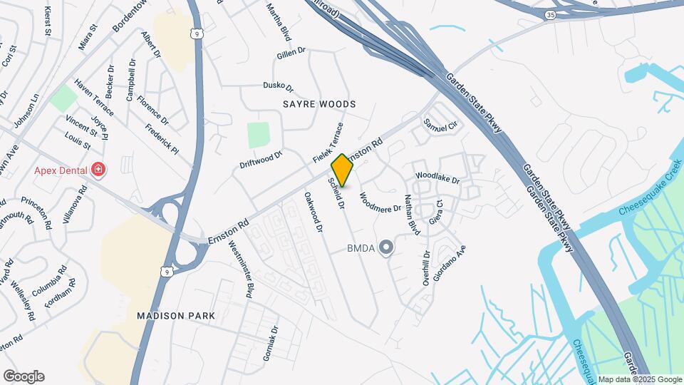 8 Scheid Dr Mapa y Detalles de la Ubicación