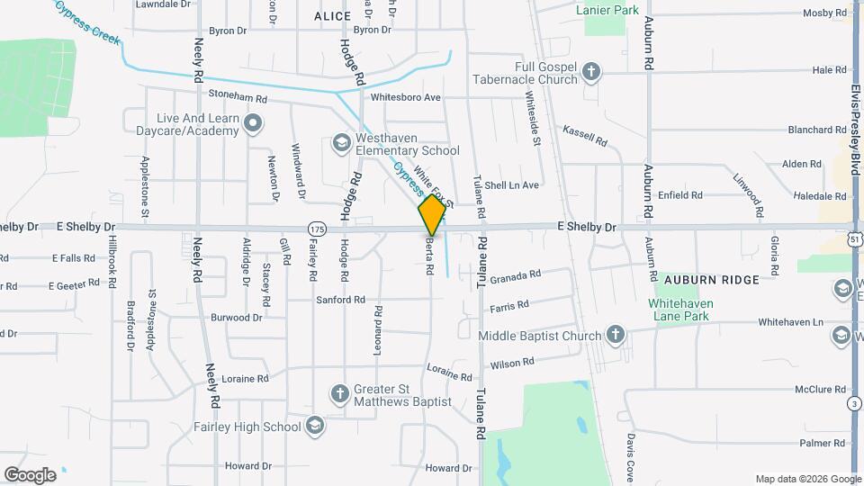 4700 Berta Rd Map and Location Details