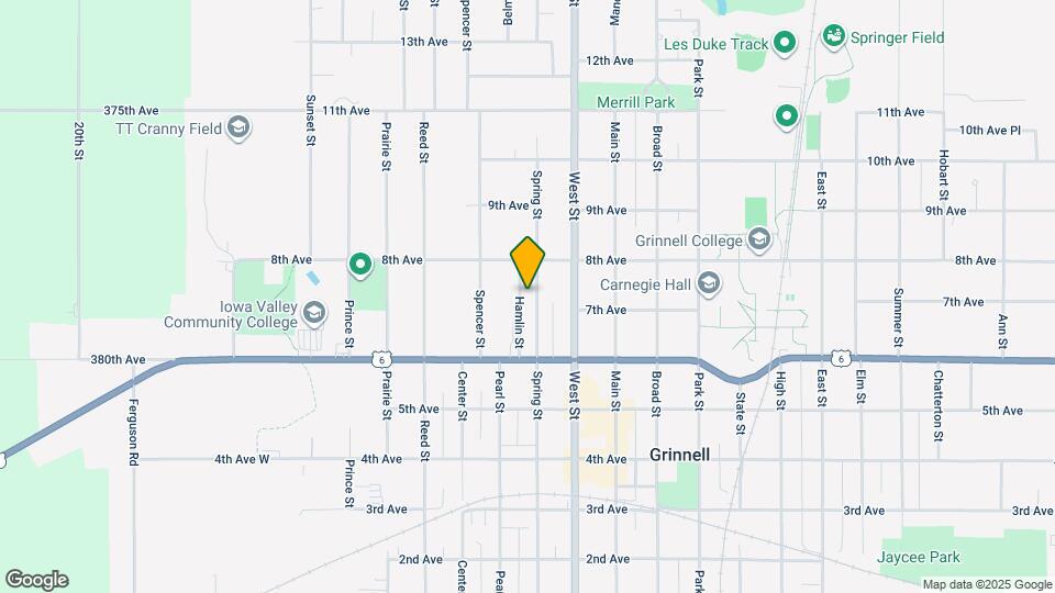 1211 Spring St Map and Location Details