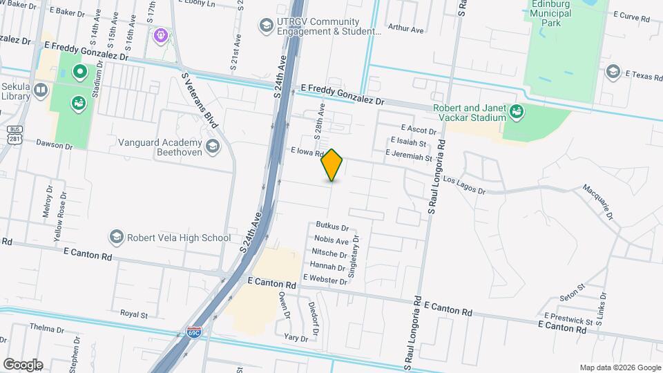 2200 S Oakview Dr Mapa y Detalles de la Ubicación