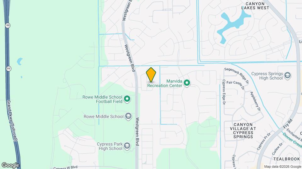 7927 Cypress Country Dr Mapa y Detalles de la Ubicación