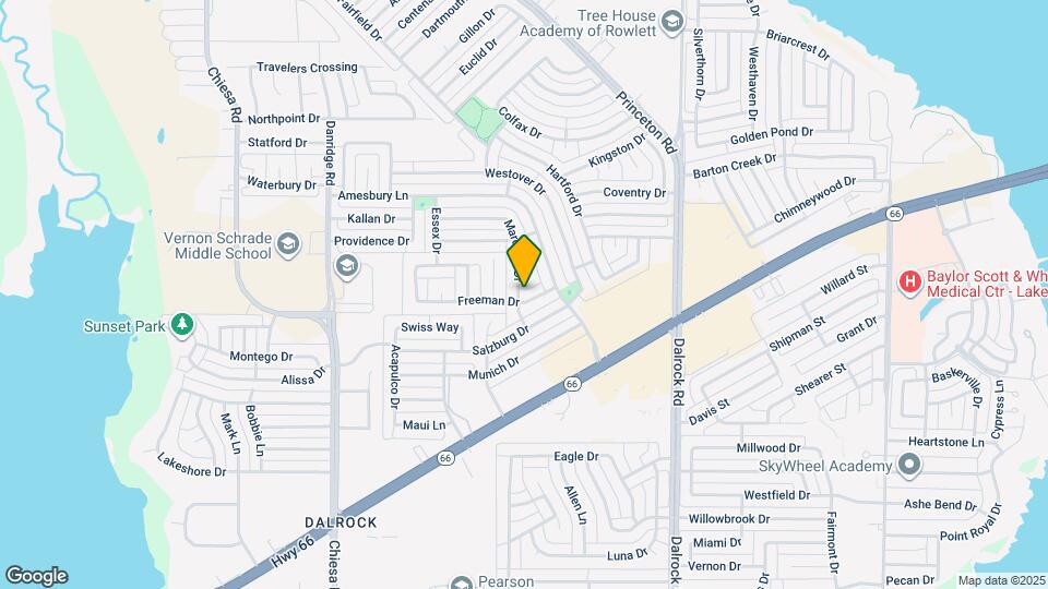 8101 Freeman Dr Map and Location Details