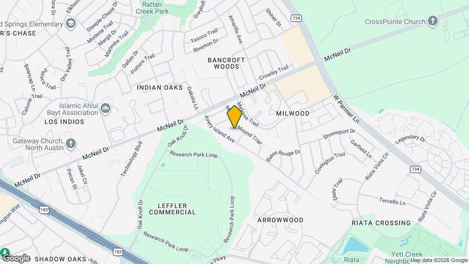 6303 Weeks Cove Map and Location Details