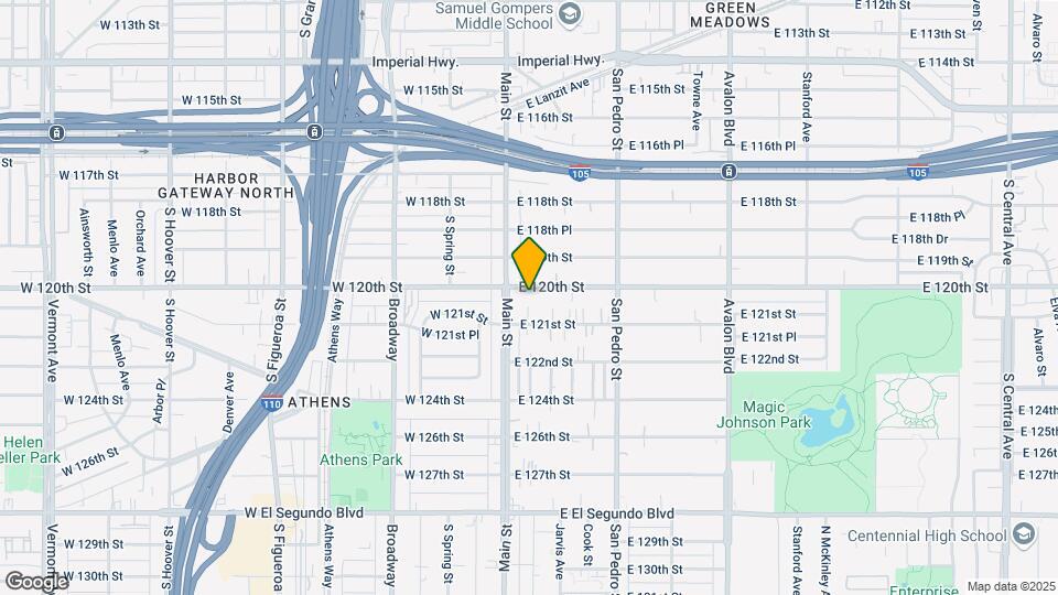 122 E 120th St Map and Location Details