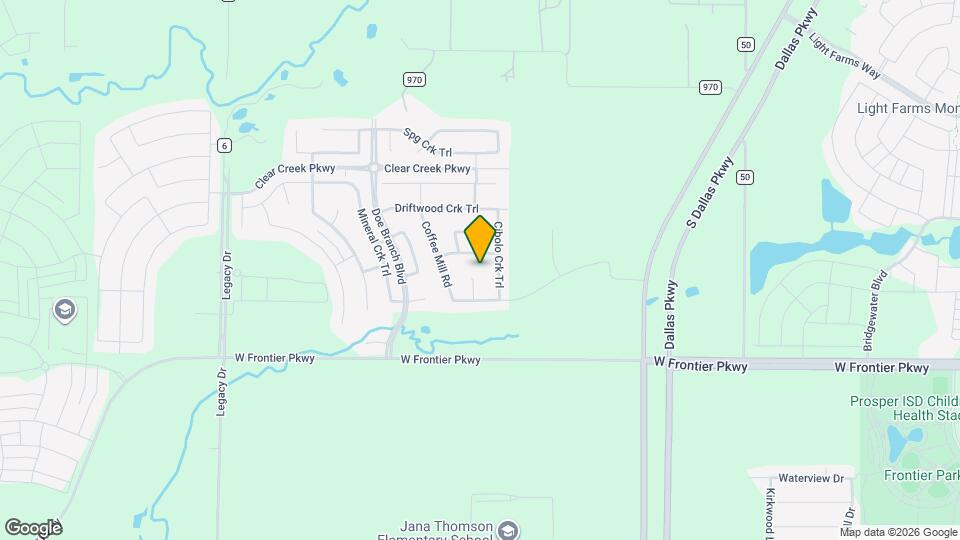 4304 Caney Creek Cir Map and Location Details