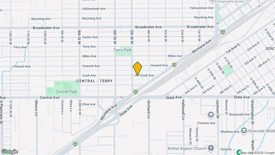 430 Cook Ave Map and Location Details