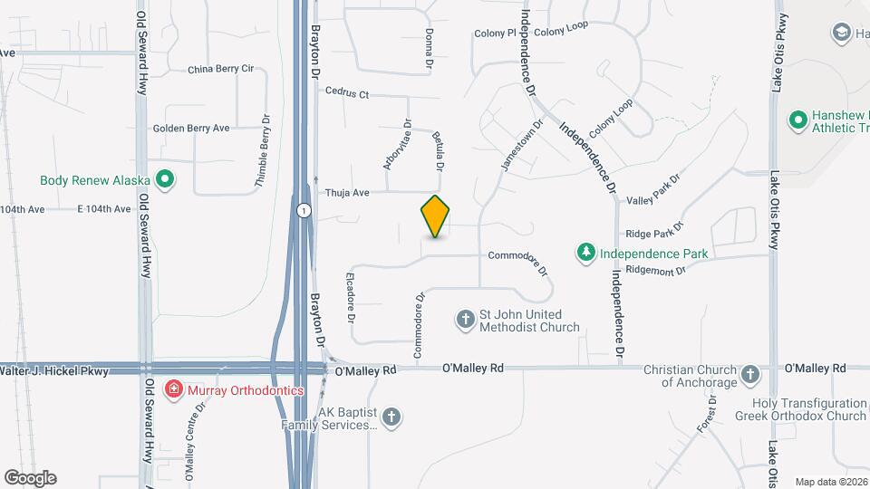 1771 Elcadore Dr, Unit Apt 3 Map and Location Details