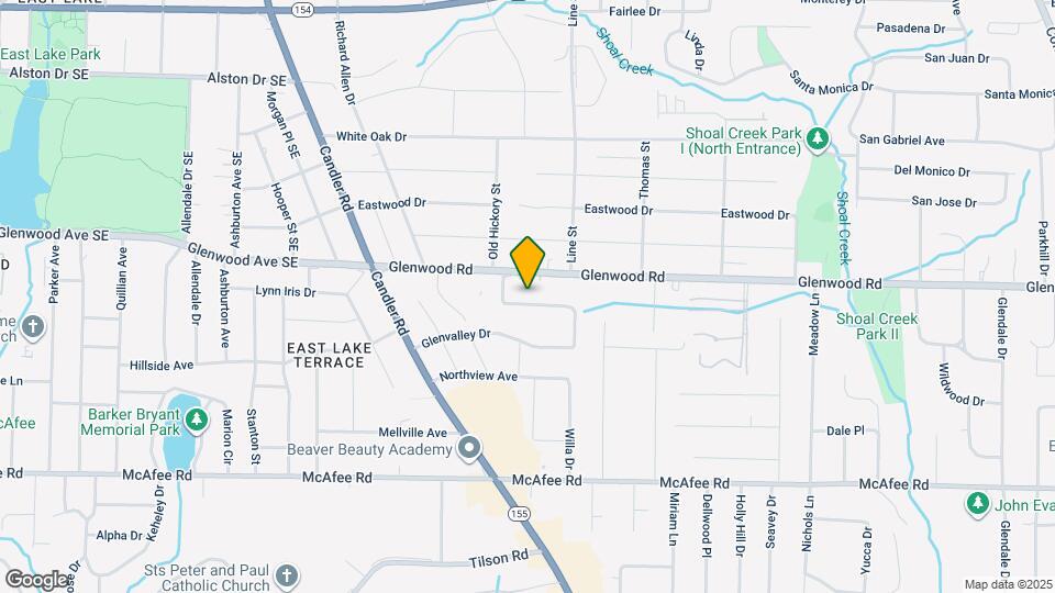 2775 Glenvalley Dr Map and Location Details