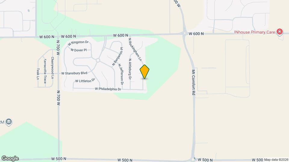 5643 N Rockingham Ln Map and Location Details
