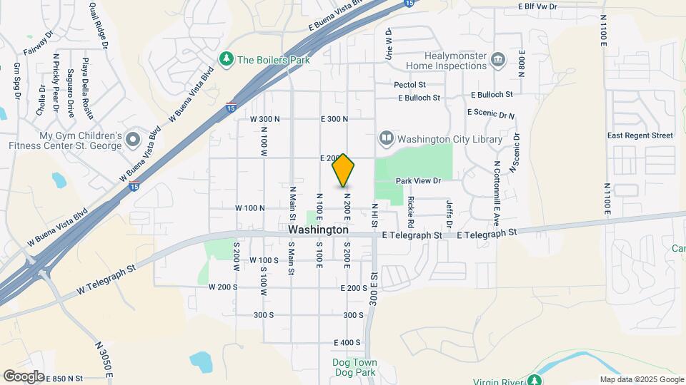 127 N 200 E Map and Location Details