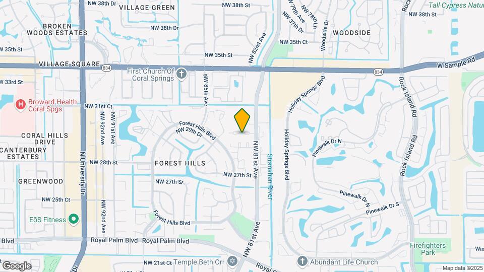 Foxwood Hollow Condominiums Map and Location Details