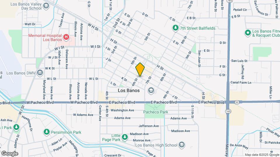 623 J St Map and Location Details