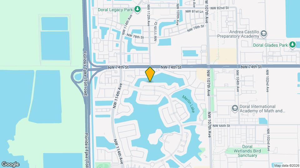 11149 NW 72nd Terrace Map and Location Details