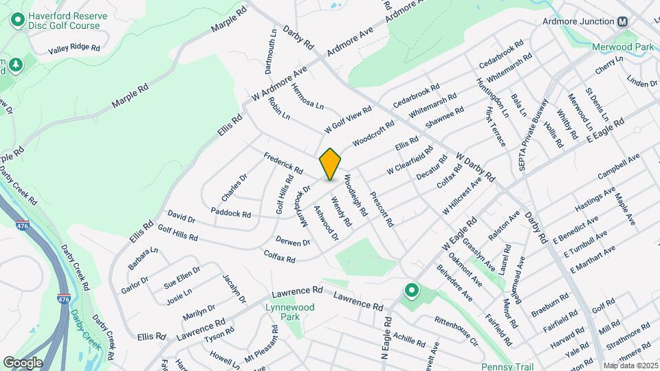 210 Paddock Rd Map and Location Details