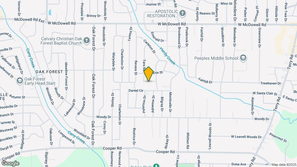 1227 Tara Rd Map and Location Details