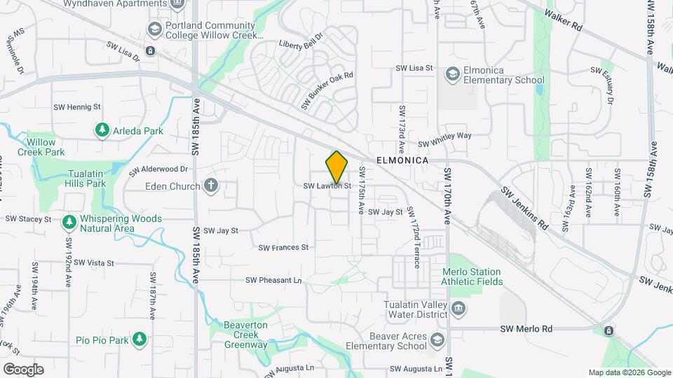 17644 SW Lawton St Map and Location Details