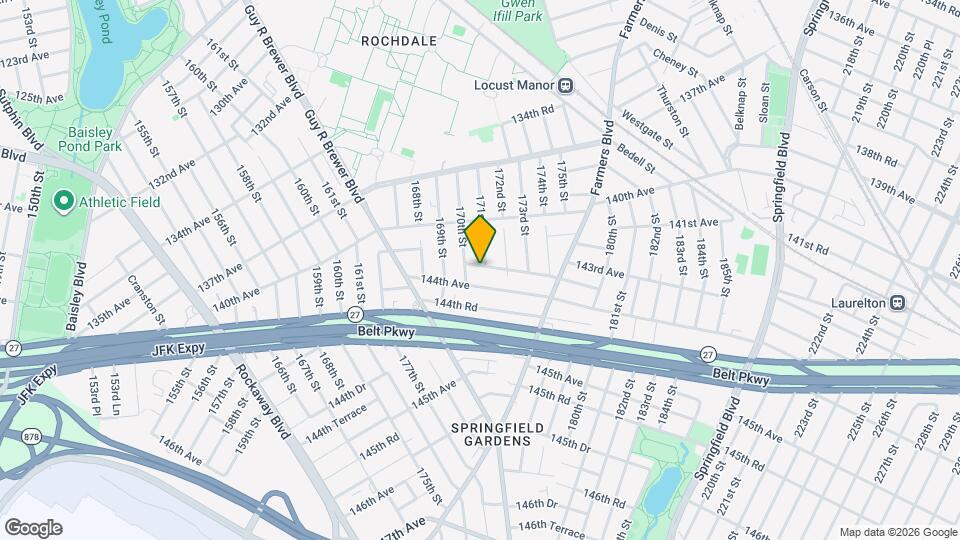 170-16 143rd Rd Map and Location Details